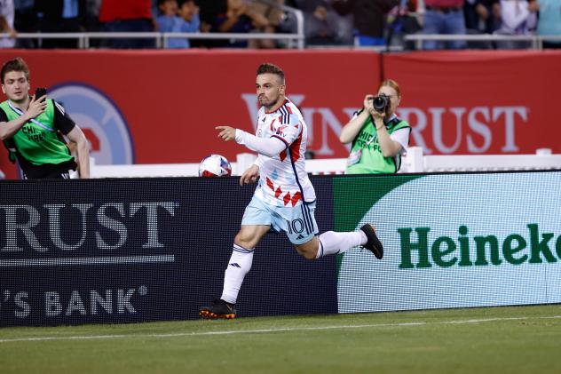 Chicago Fire FC's Xherdan Shaqiri in action