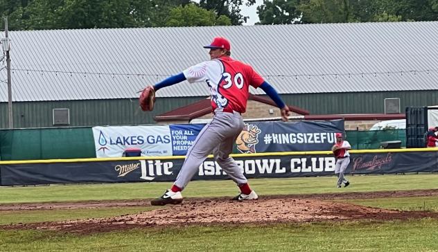 Green Bay Rockers pitcher Christian Foutch