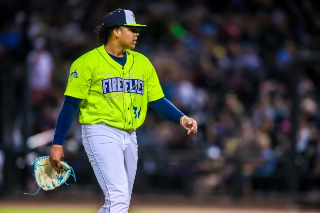Columbia Fireflies pitcher Mauricio Veliz