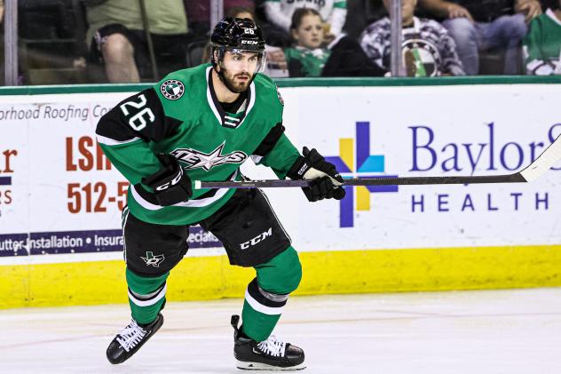 Texas Stars defenseman Michael Karow