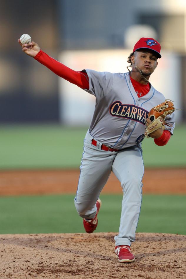 Clearwater Threshers pitcher Jonh Henriquez