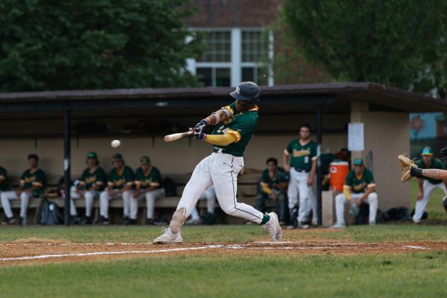 Sanford Mainers' Jeremiah Jenkins at bat