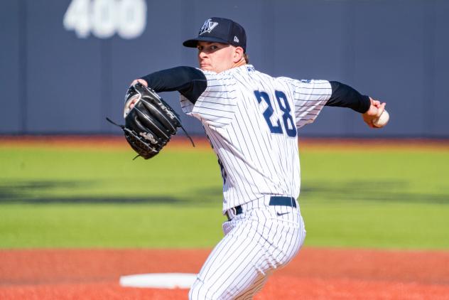RHP Chase Hampton with the Hudson Valley Renegades