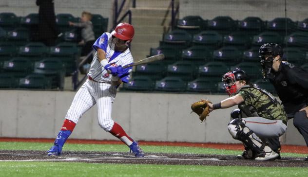 Green Bay Rockers at bat