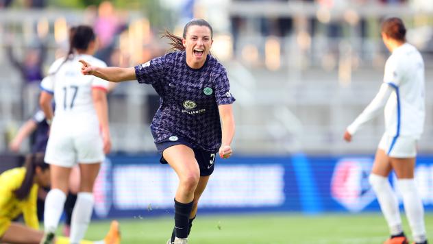 Racing Louisville FC defender Paige Monaghan