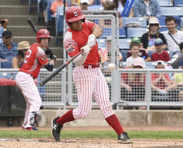 Jason Dicochea of the Ottawa Titans at bat
