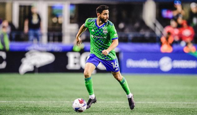 Sounders FC defender Alex Roldan