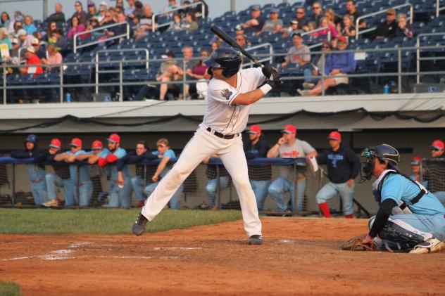Fond du Lac Dock Spiders at bat