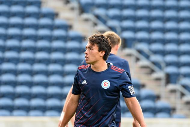Chicago Fire FC defender Charlie Ostrem