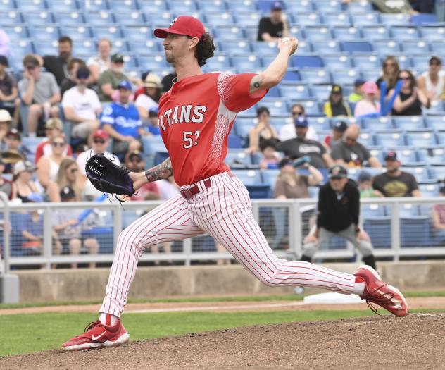 Ottawa Titans' Grant Larson in action