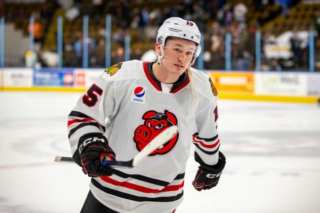 Rockford IceHogs forward Joey Anderson
