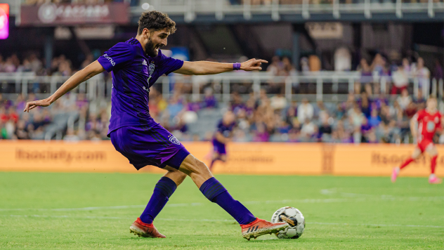 Louisville City FC in action