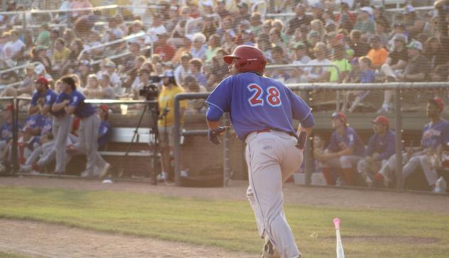 Green Bay Rockers infielder Kyle West