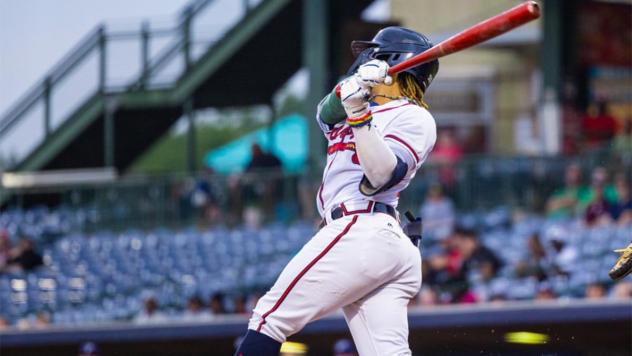 Mississippi Braves at bat