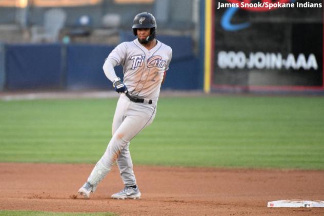 Tri-City Dust Devils' Arol Vera on game night