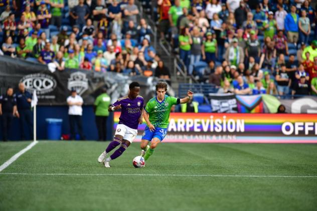 Seattle Sounders FC Plays versus Orlando City SC