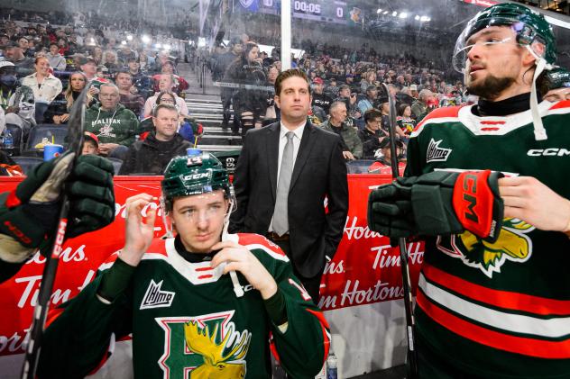 Halifax Mooseheads Head Coach Sylvain Favreau