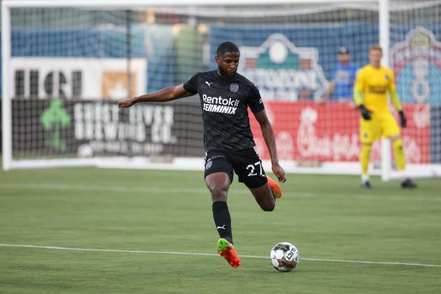 Memphis 901 FC defender Jelani Peters