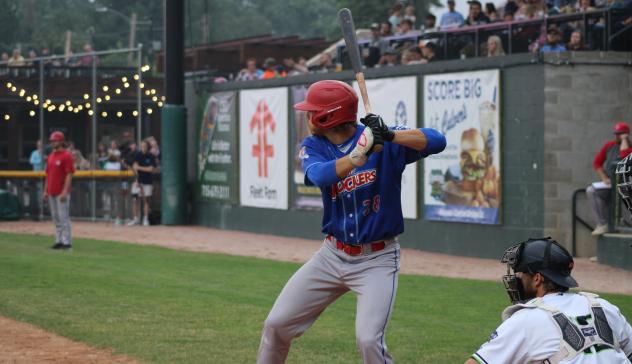 Green Bay Rockers infielder Kyle West
