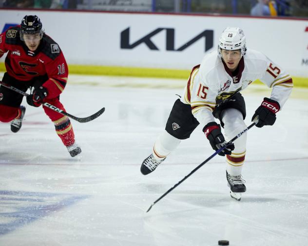 Vancouver Giants forward Jaden Lipinski