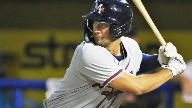 Mississippi Braves' Drew Lugbauer at bat
