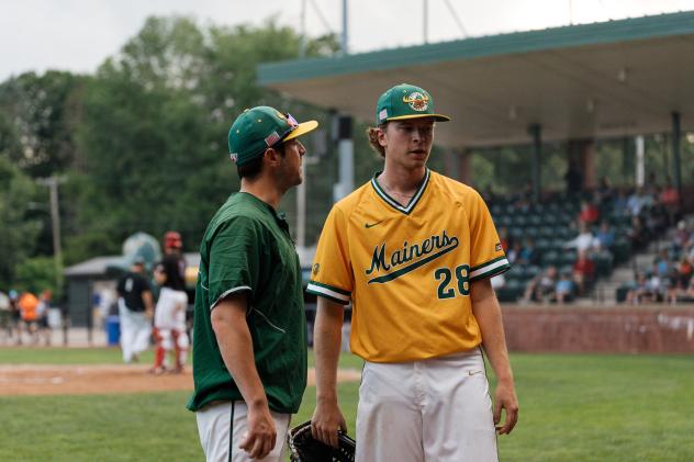 Sanford Mainers' Jack Mullen on game night