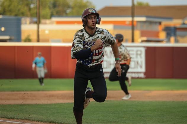 Wisconsin Rapids Rafters first baseman Jack Basseer
