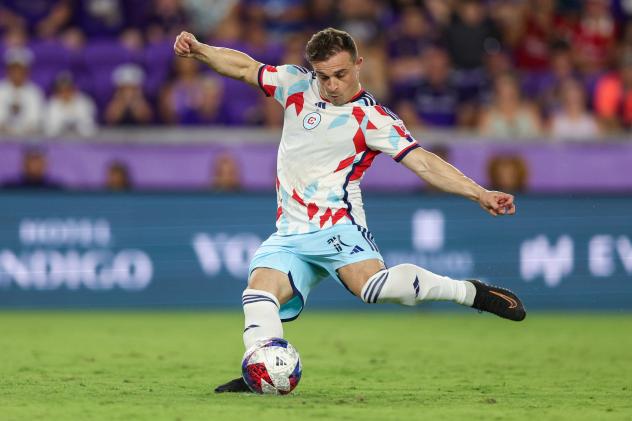 Chicago Fire FC midfielder Xherdan Shaqiri