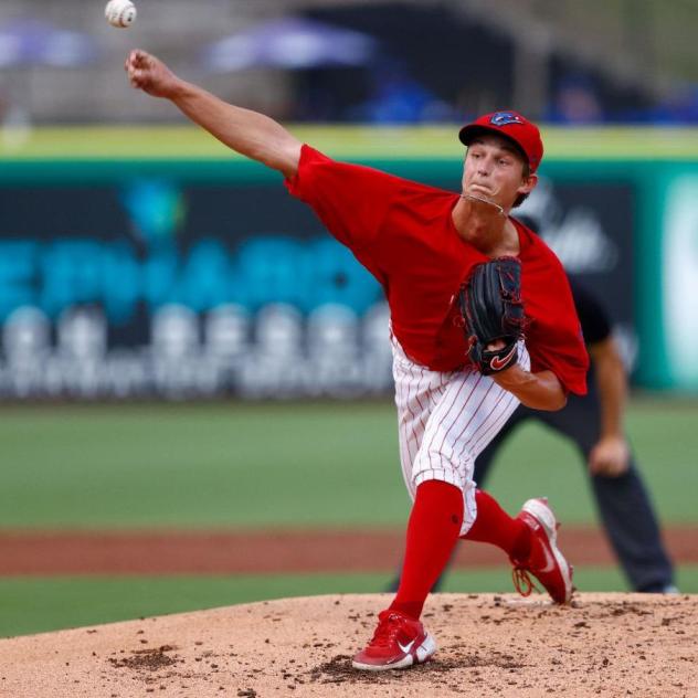 Clearwater Threshers pitcher Mick Abel