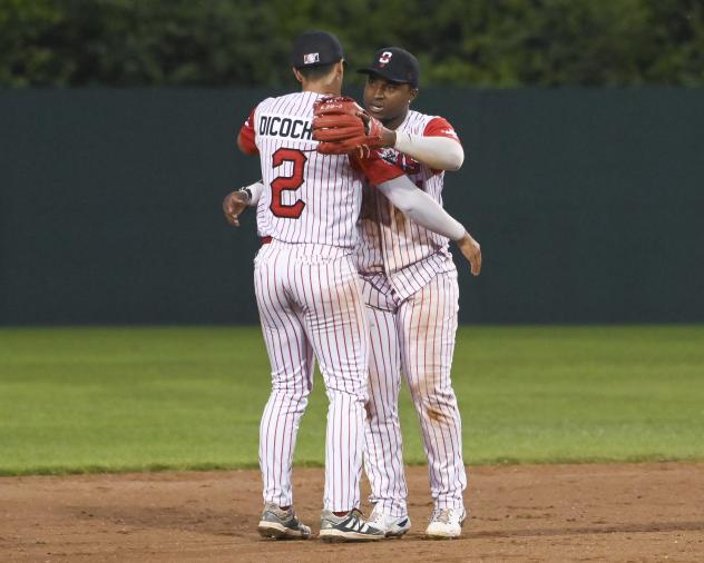 Ottawa Titans' Jason Dicochea celebrates win