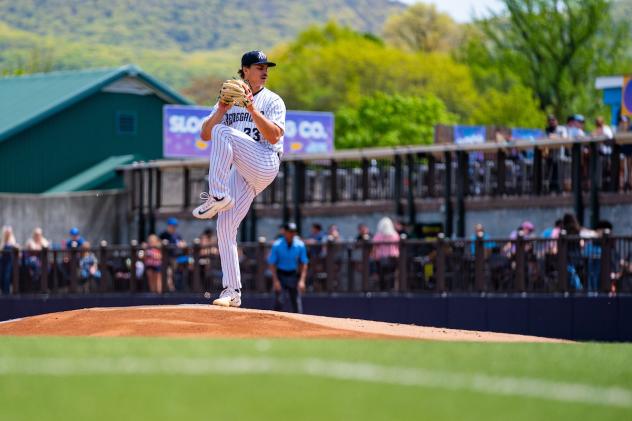 Hudson Valley Renegades pitcher Drew Thorpe