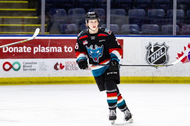 Kelowna Rockets forward Andrew Cristall