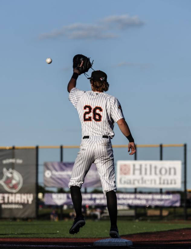 Mankato MoonDogs' Kai Roberts in action
