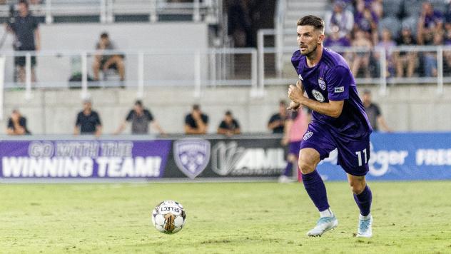 Louisville City FC midfielder Niall McCabe