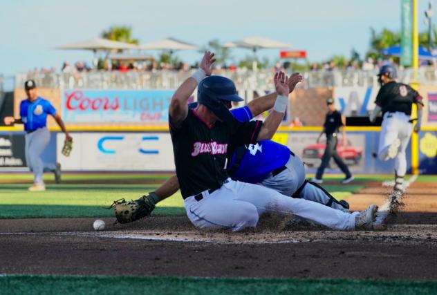 Pensacola Blue Wahoos in action