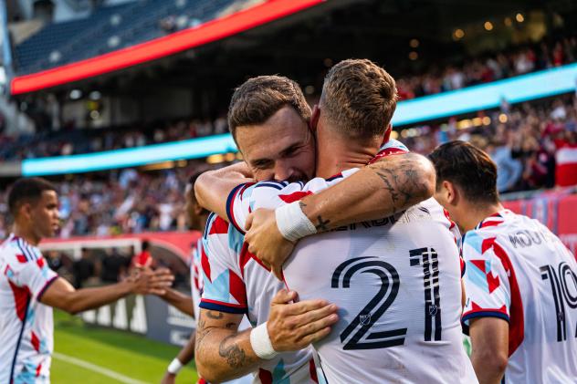 Chicago Fire FC celebrates win