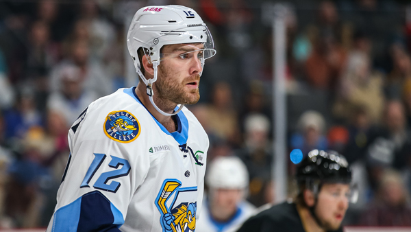 Toledo Walleye forward Brett McKenzie