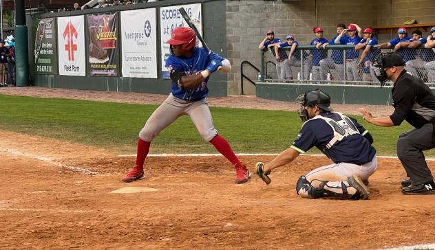 Green Bay Rockers at bat