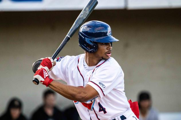 Brice Matthews with the St. Cloud Rox in 2022