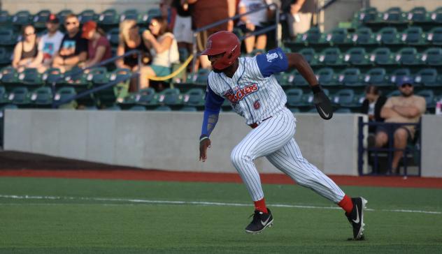 Green Bay Rockers' Kendal Ewell in action