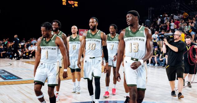 Saskatchewan Rattlers leave the court