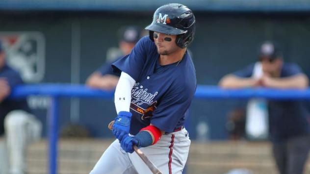 Mississippi Braves at bat