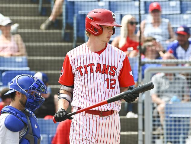 Ottawa Titans infielder Taylor Wright
