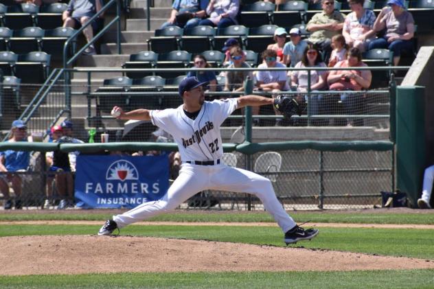 Tri-City Dust Devils pitcher Chase Chaney