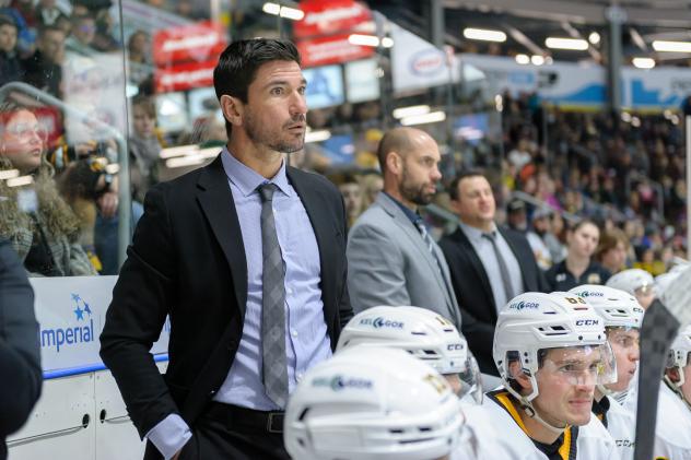 Sarnia Sting Associate Head Coach Brad Staubitz