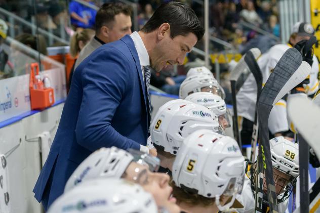 Sarnia Sting Associate Head Coach Brad Staubitz
