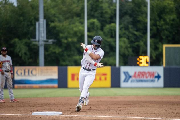 Rome Braves on game night