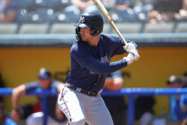 Mississippi Braves infielder Drew Lugbauer