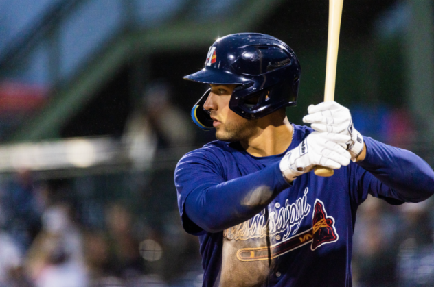 Mississippi Braves at bat