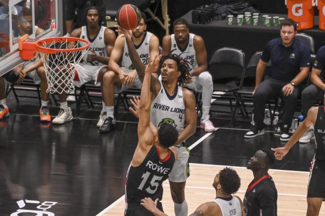 Niagara River Lions' Khalil Ahmad in action